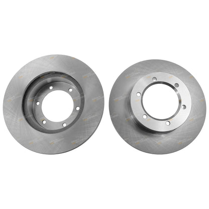 2 x Front Disc Brake Rotors for Toyota Hilux VZN167 VZN172 V6 3.4L (2002���2005)