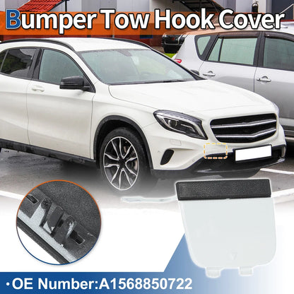 Front Bumper Tow Hook Cover for Mercedes-Benz GLA X156 (2014-2020) White