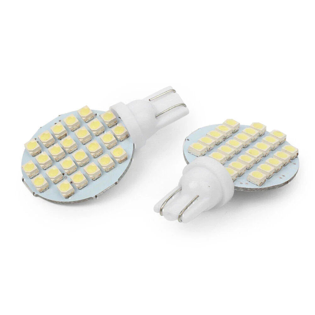 20 x T10/921/194 24SMD LED Cold White Interior Lights for RV Trailers
