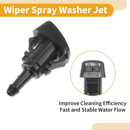 Windshield Washer Nozzle Kit for Chrysler 300 (2011-2023) with Fluid Hose