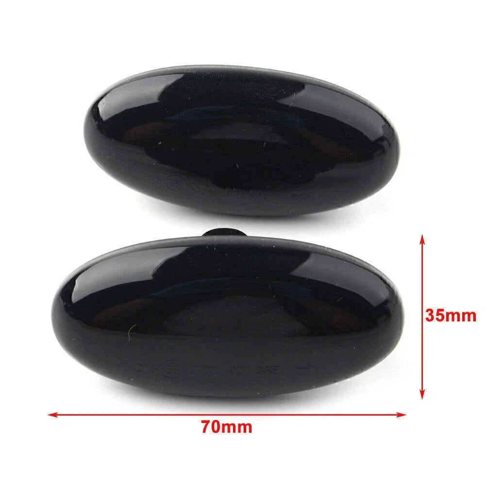 LED Dynamic Side Marker Turn Signal Lights for MAZDA 2 3 5 MPV (2003-2014)