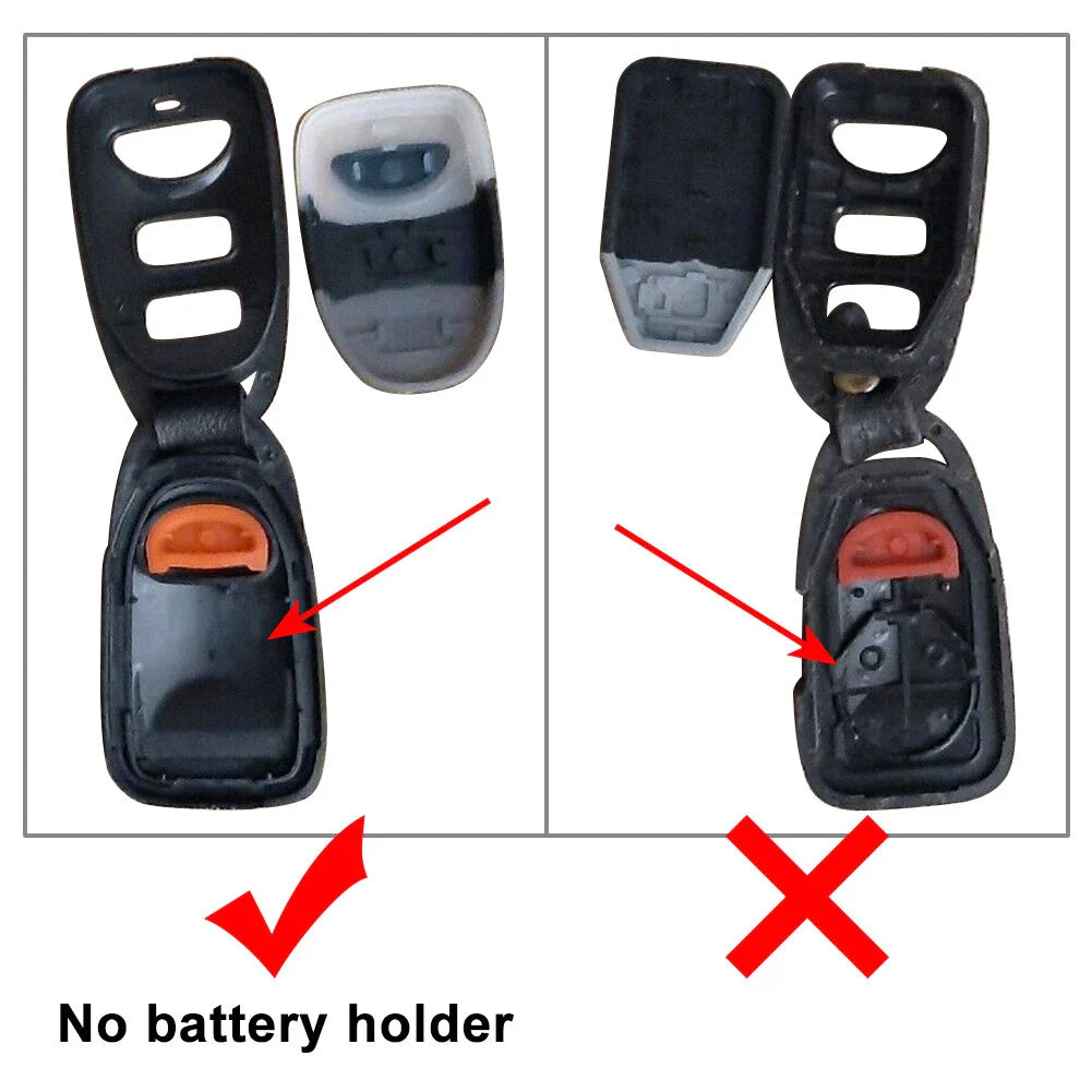 KIA Remote Key Shell Case 3 Buttons for Cerato, Spectra, Optima, Forte, Rondo