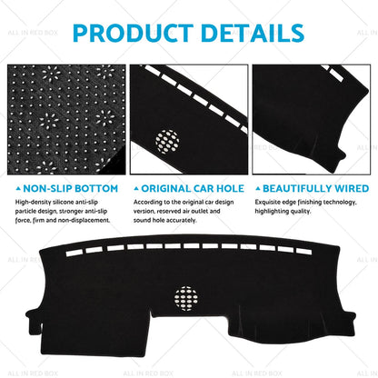 Dashboard Cover Mat for Ford Ranger (2022-2024)