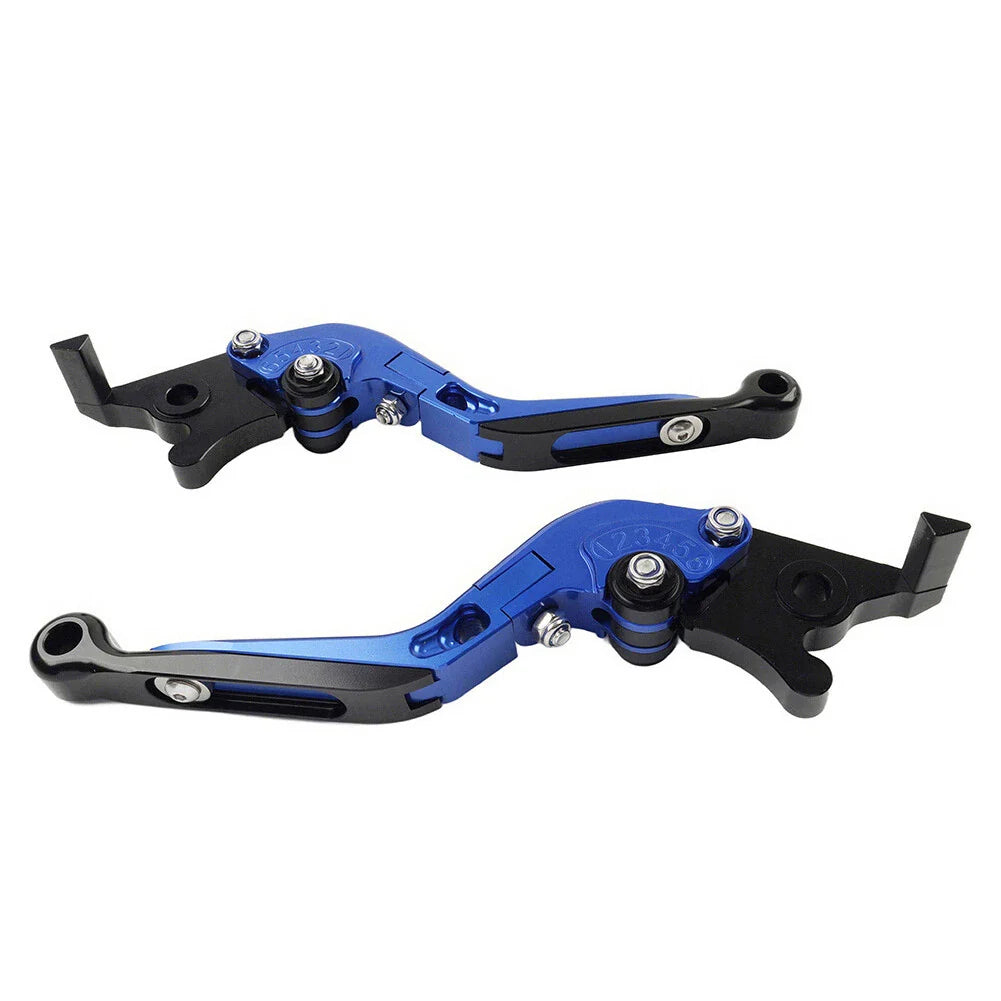 Blue Extendable Brake Clutch Levers for Honda CB599 CB600 CB919 (1998-2006)