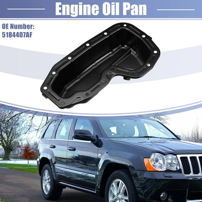 Engine Oil Pan for Dodge Durango, Ram 1500 (2011-2023, 2013-2018)