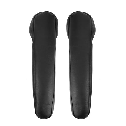 Front Seat Armrest Covers for Honda Odyssey (2005-2010) - 1 Pair Black