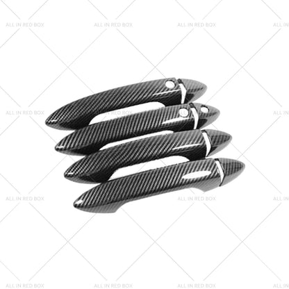 4 x Carbon Fiber Door Handle Covers for Honda Pilot, Ridgeline (2016-2023)