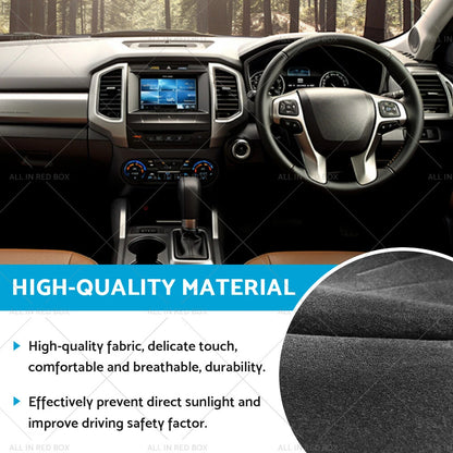 Non-Slip Dash Mat for LDV G10 SV7A SV7C All Models (2015-2023) Black