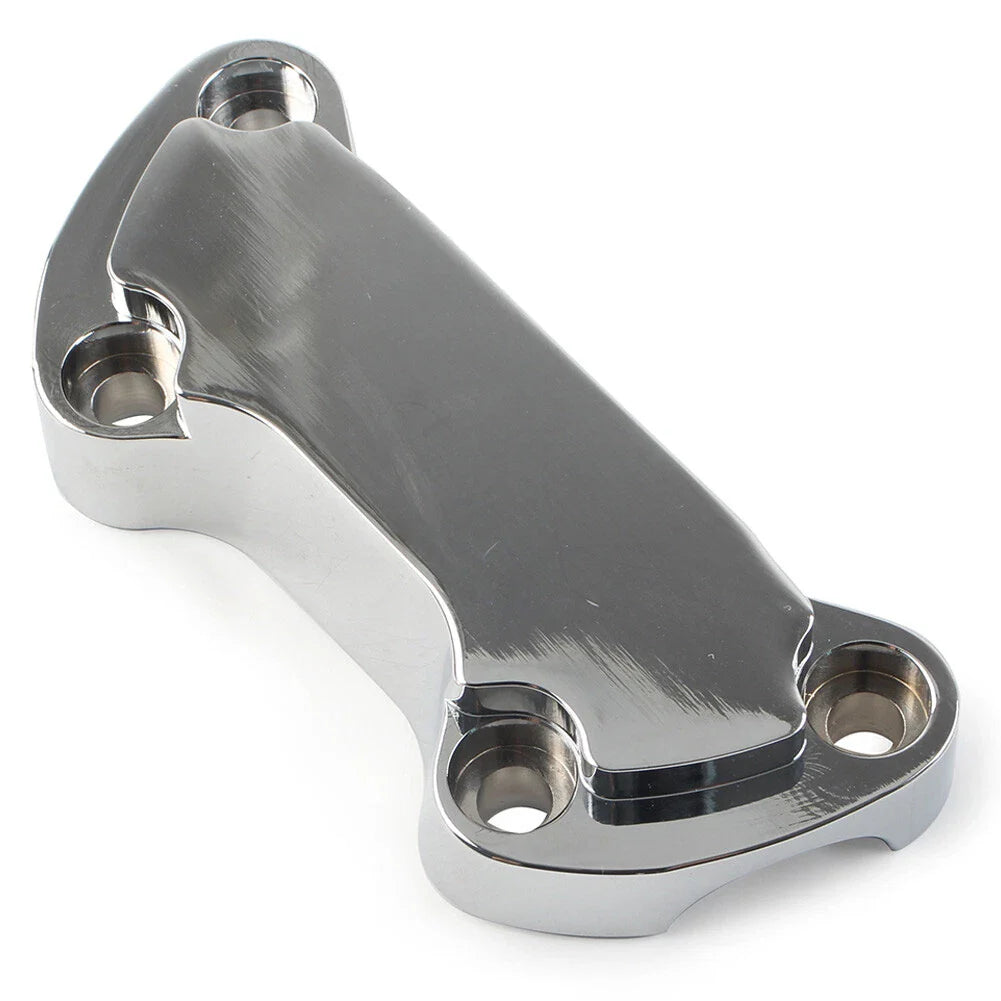 1" Handlebar Riser Top Clamp Cover for Harley Dyna Softail Sportster 883 (2004-2023)