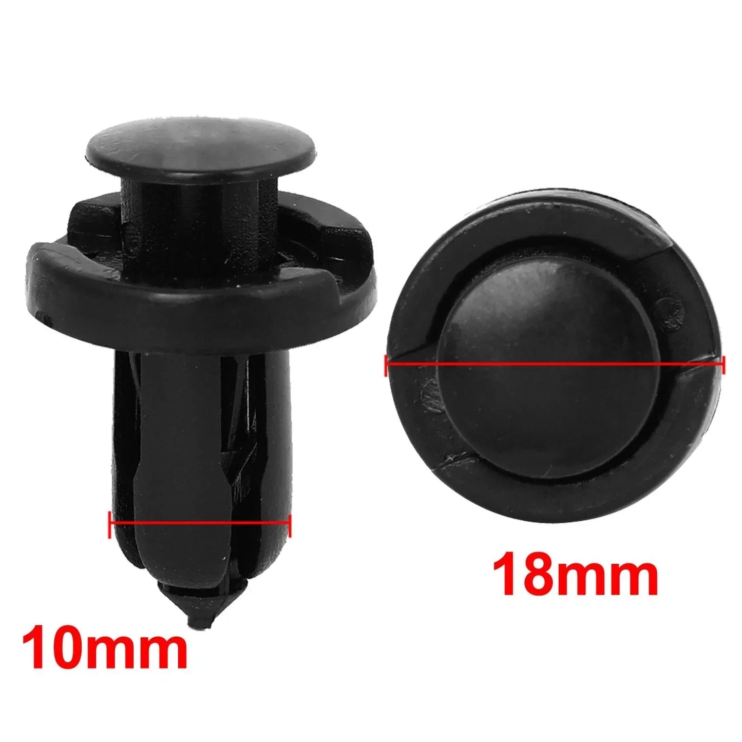 25 x Car Bumper Push Rivet Clips for Honda