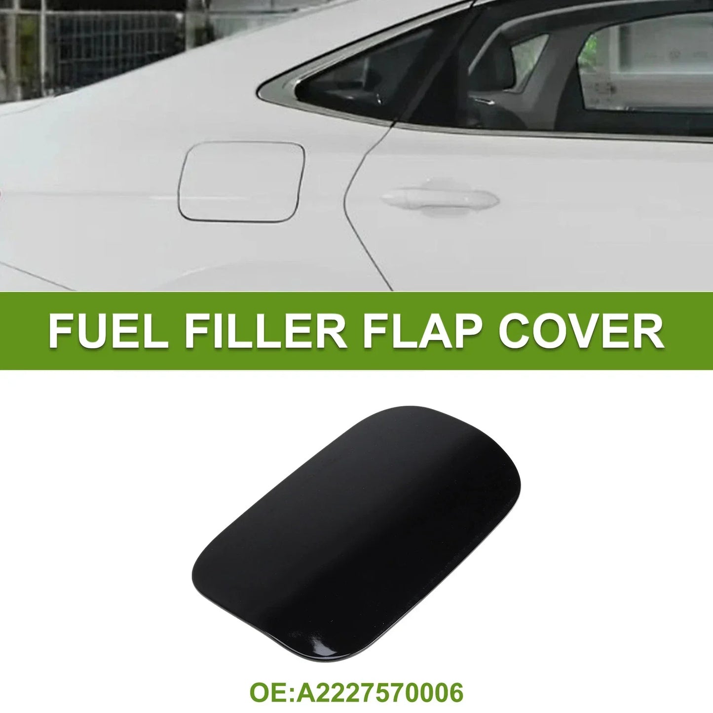 Fuel Tank Door Cap for Mercedes-Benz W222 2014-2020 Fuel Filler Flap Cover