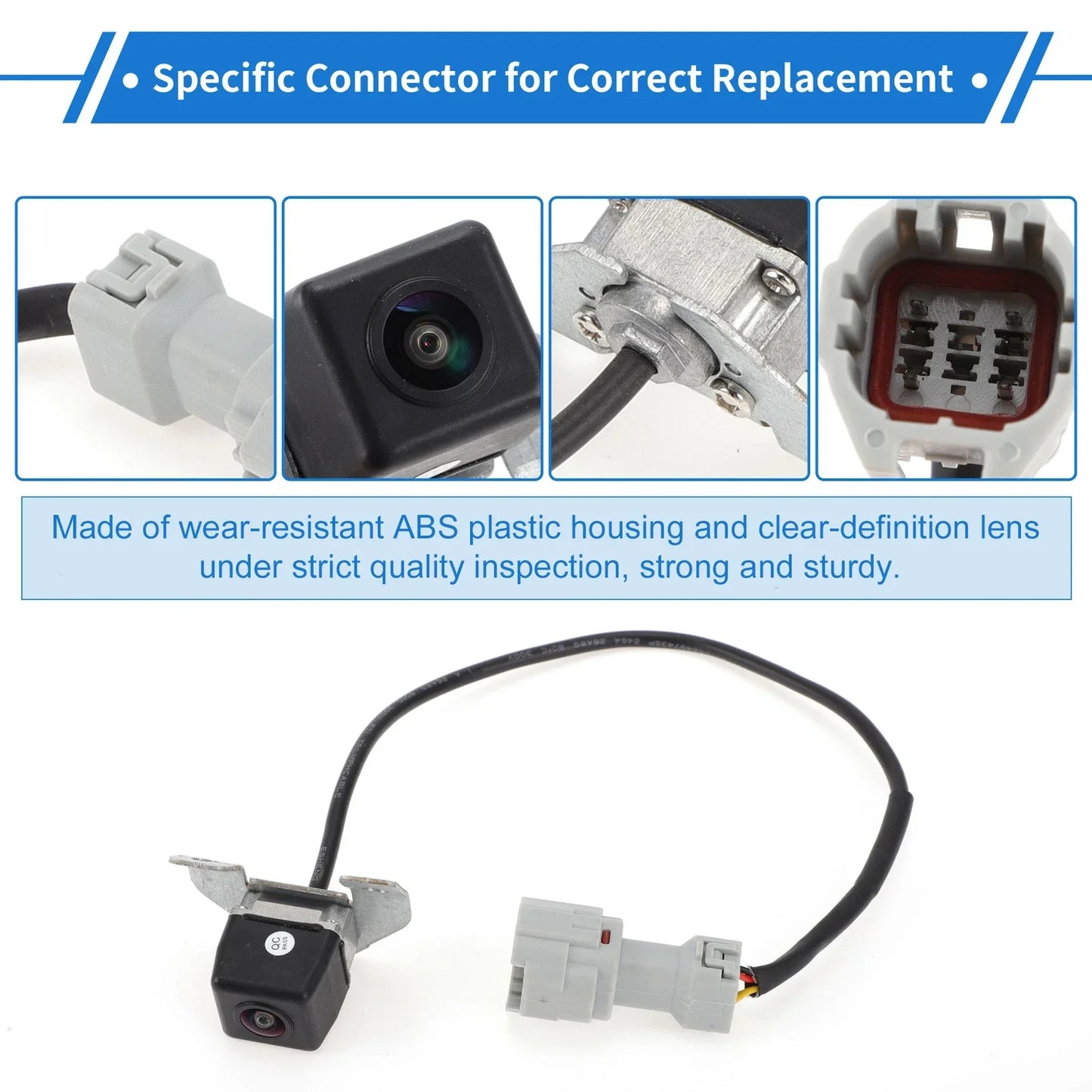 Rear View Camera 120-180° for Hyundai I40 (2011-2013)