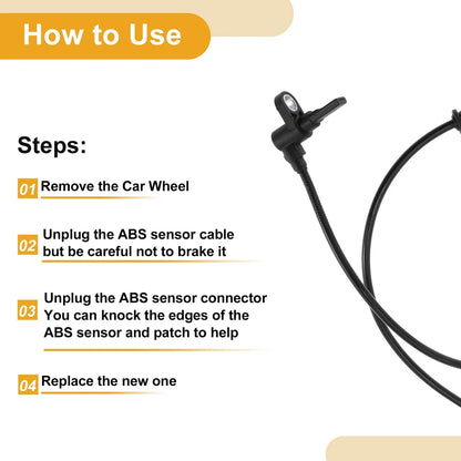 ABS Wheel Speed Sensor for Mercedes-Benz Sprinter 2500 (2007-2018)