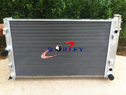 Aluminum Radiator + Blue Hose for Holden Commodore VZ LS1 LS2 SS 5.7 V8 (04-06)