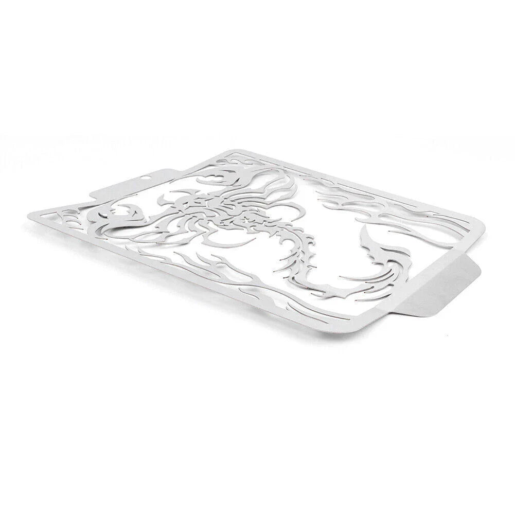 Skull Flames Radiator Grille Cover for Suzuki Boulevard M109R (2006-2025)