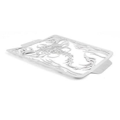 Skull Flames Radiator Grille Cover for Suzuki Boulevard M109R (2006-2025)