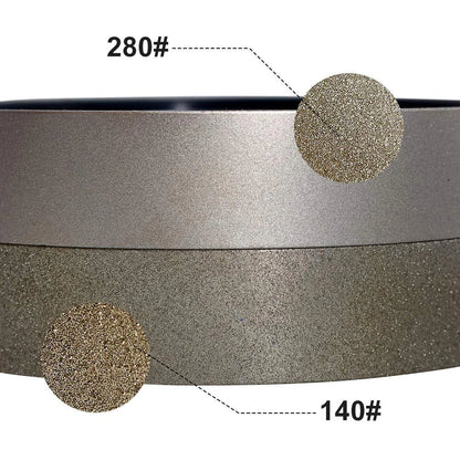 6" x 1" Soft Diamond Lapidary Grinding Wheel for Jewelry AU