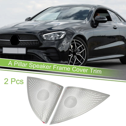 2 x Car A Pillar Speaker Frame Cover Trim for Mercedes Benz E-Class (2016-2021)