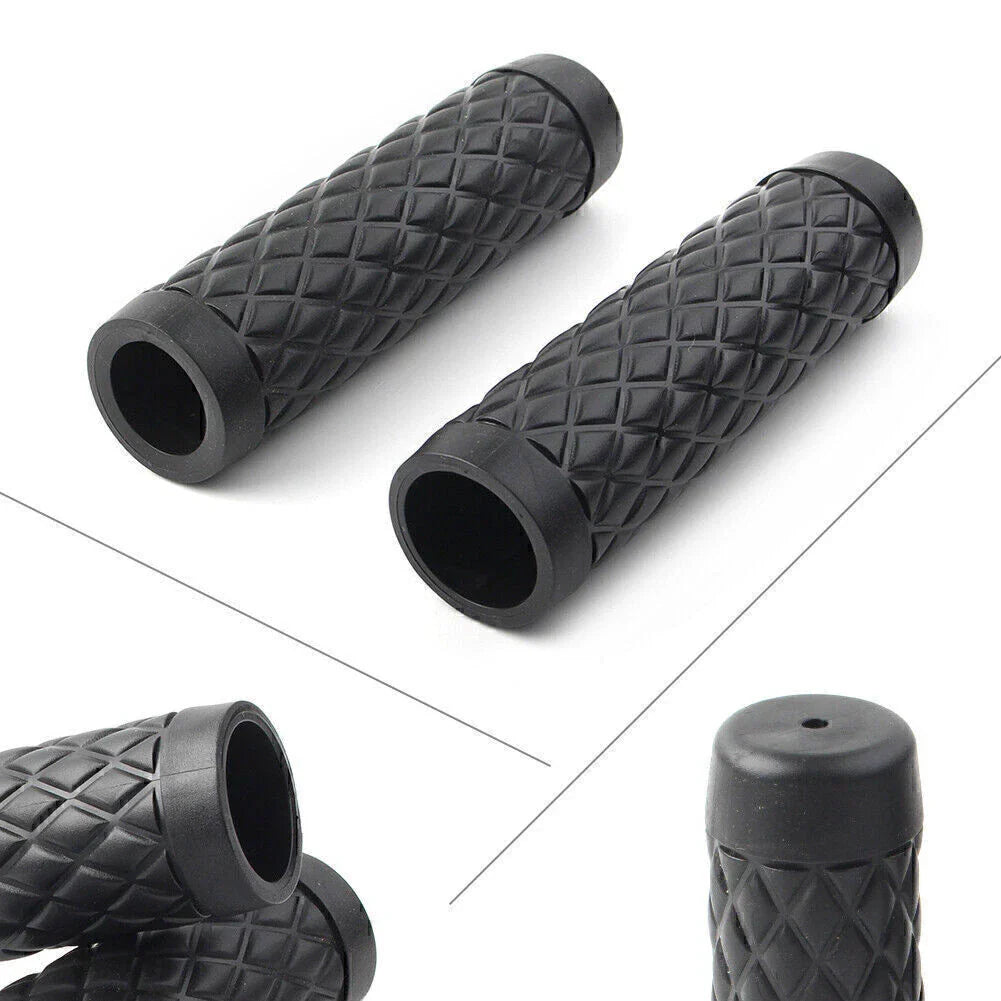 Rubber Gel Hand Grips 7/8" for Honda Suzuki Yamaha Kawasaki Motorcycle