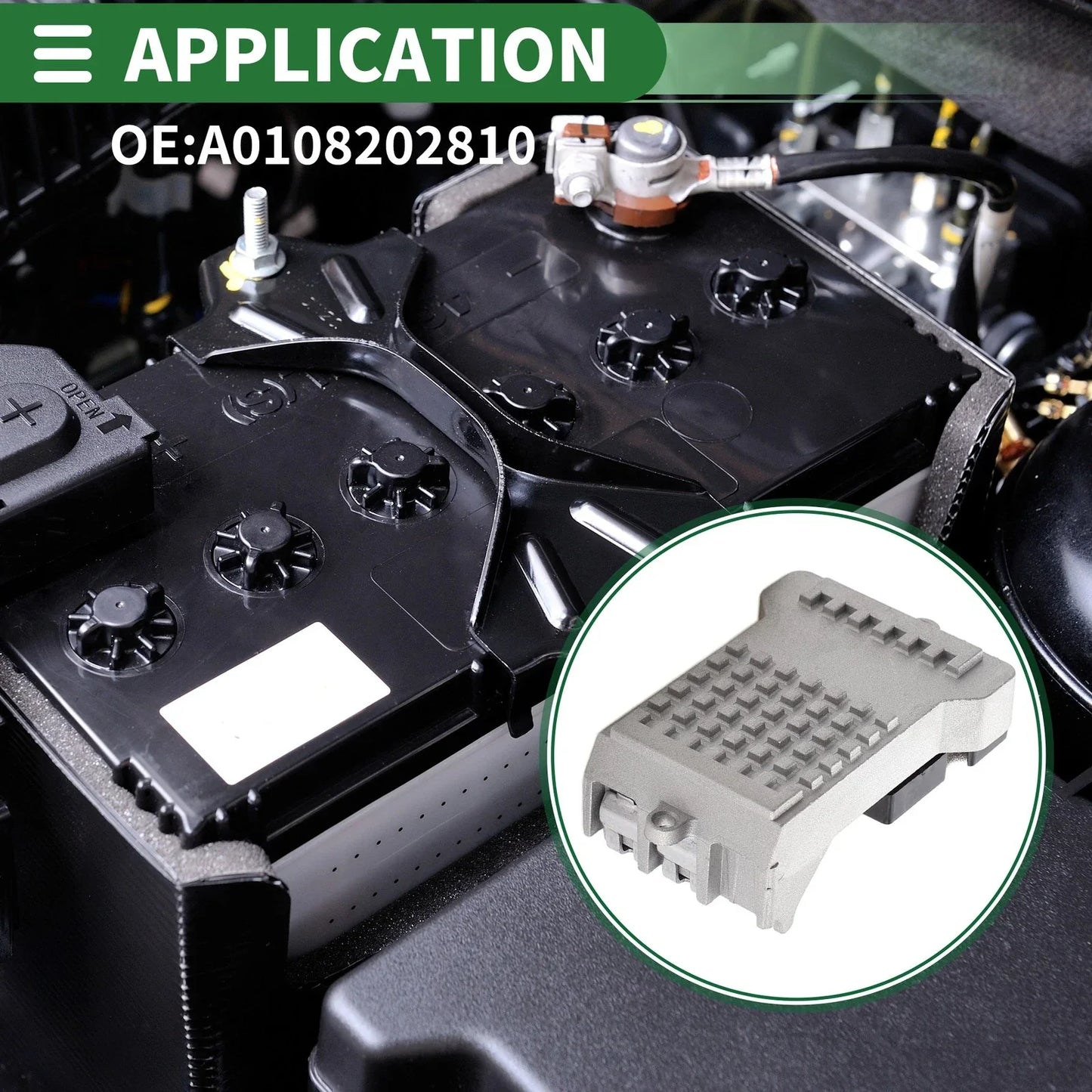 HVAC Blower Motor Resistor for Mercedes (A-Class, C-Class, E-Class)