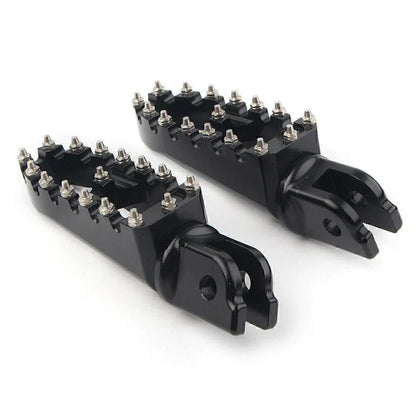 Wide Foot Pegs MX Style for Harley Sport Glide FLSB & Low Rider FXLR