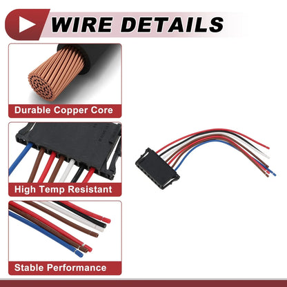Left Tail Light Socket Wiring for Mercedes-Benz C250 (2012-2014)