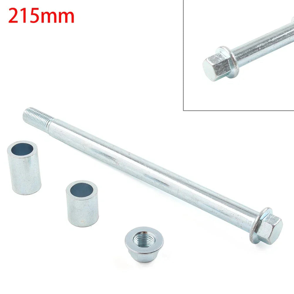 M15x 215mm + 2 Spacers Front Rear Axle for 125cc 140cc Quad Dirt Bike