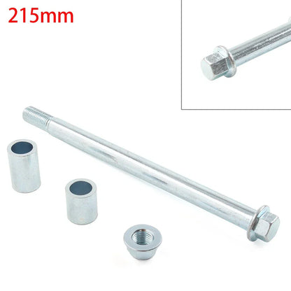 M15x 215mm + 2 Spacers Front Rear Axle for 125cc 140cc Quad Dirt Bike