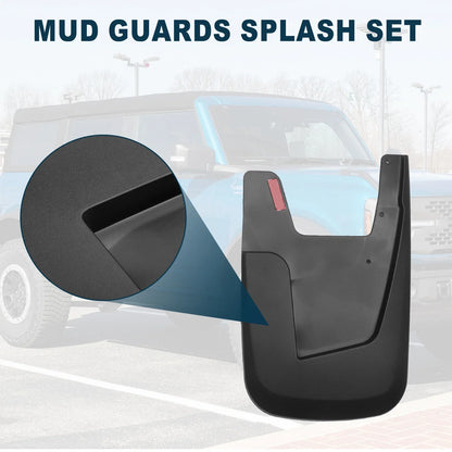 Mud Flap Splash Guard for Dodge Ram 1500 2019-2024 (2 x Guards)