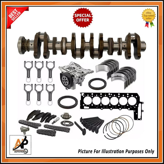 Crankshaft Rebuilt Engine for BMW X3 X4 X5 X6 40d (2015–2024)