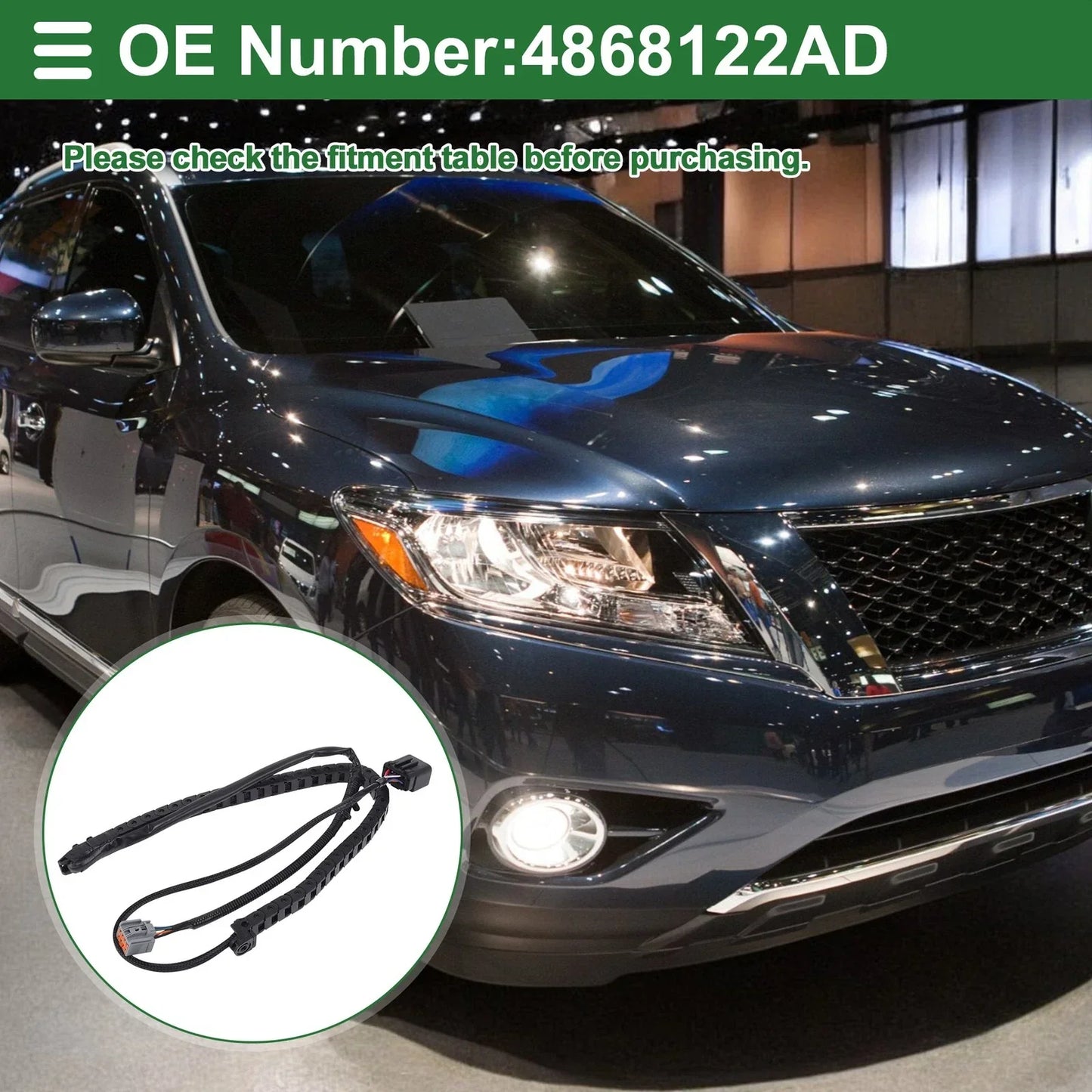 Door Wiring Harness Connector for Dodge Grand Caravan (2004-2007)
