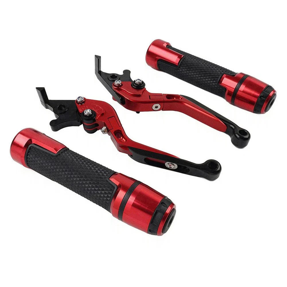 Folding Extendable Brake Clutch Lever Grip Set for Yamaha M-SLAZ (2015-2020)