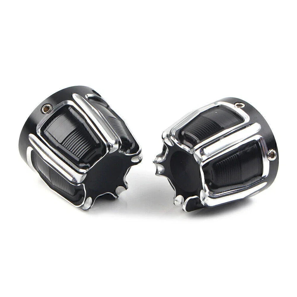 Front Axle Nut Cap Covers for Harley Softail Touring Street Glide