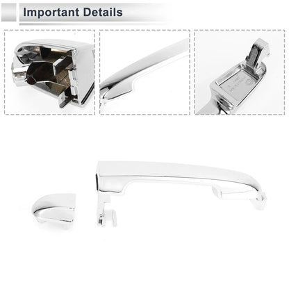 Front Left & Right Car Exterior Door Handles for Hyundai Elantra (2007-2012)