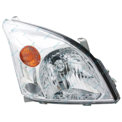 Chrome Headlights Pair for Toyota Landcruiser Prado 120 Series (2002-2009)