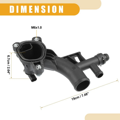 Engine Coolant Thermostat Assembly for Chevrolet Cruze (2010-2019)