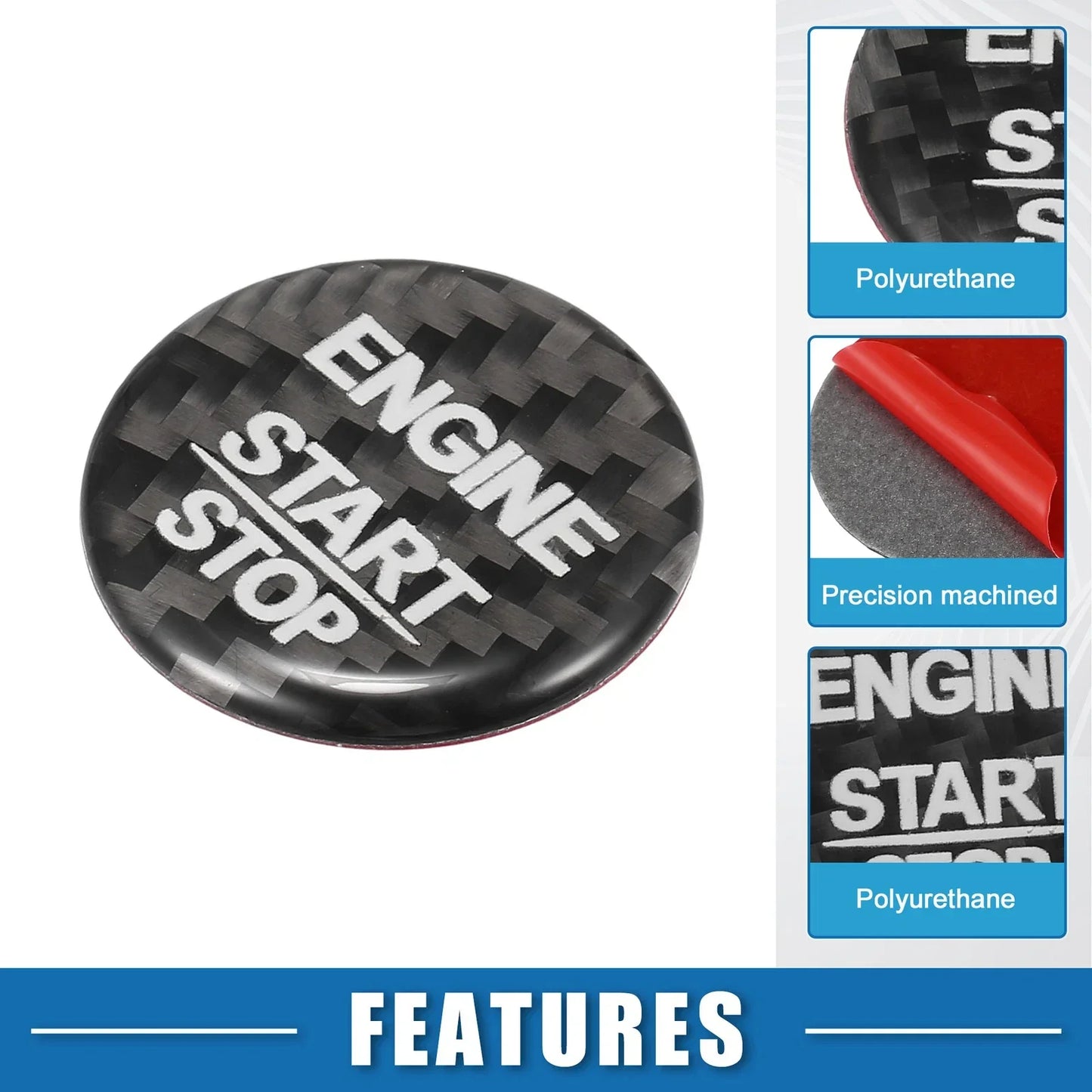 Push Start Button Cover Trim for Mercedes Benz (2015-2023)