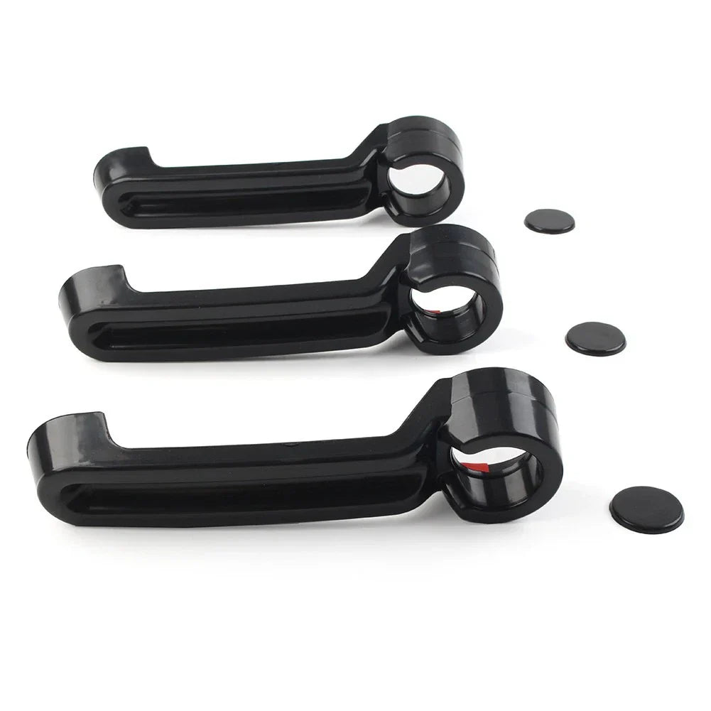 Exterior Door Handle Tailgate Cover Trim for Jeep Wrangler JK 2-Door (2007-2017)