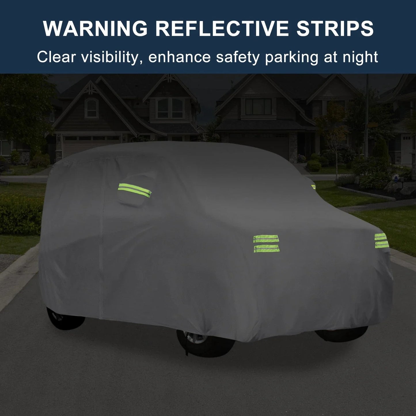 Waterproof Car Cover for Honda N-BOX Silver Tone 350x148x165cm (2012-2020)