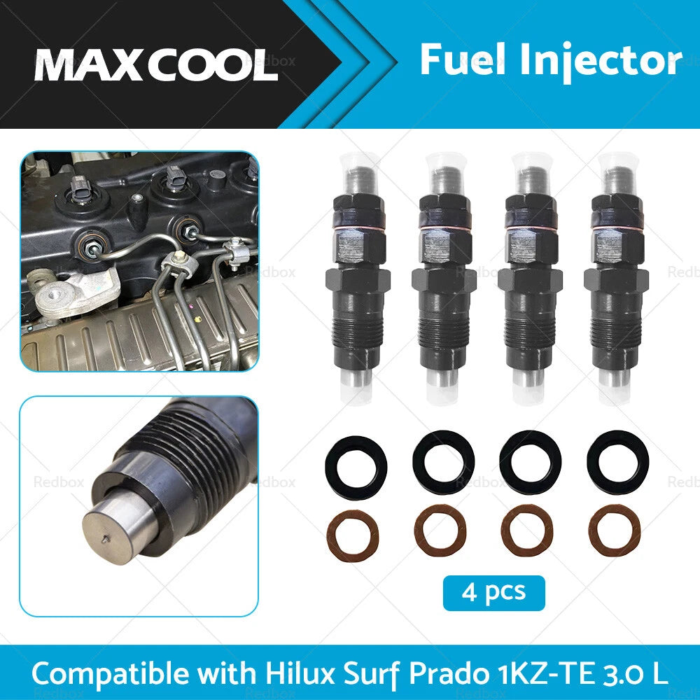 Diesel Fuel Injectors for Toyota Hilux Surf Prado 1KZ-TE (1996-2002)