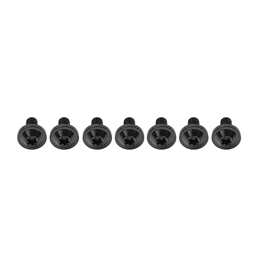 6 x Black Titanium M6x15mm Torx Head Bolts for Bike Motorcycle