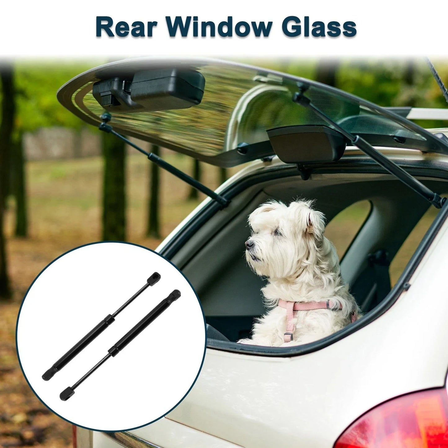 Rear Window Lift Supports for Porsche 911 (1999-2005) - 2 x Struts