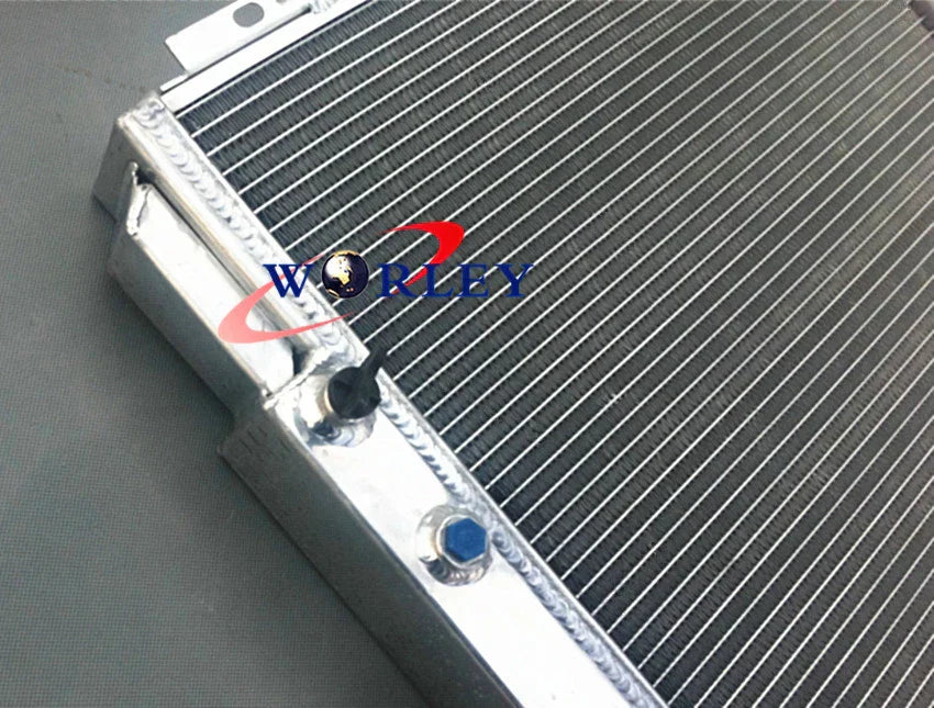 3 Row Aluminum Radiator & Fans for Ford Mustang, Fairlane (1967-1970)