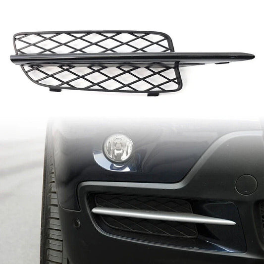 Black Right Side Front Bumper Fog Light Grill Trim for BMW X5 (2007-2010)