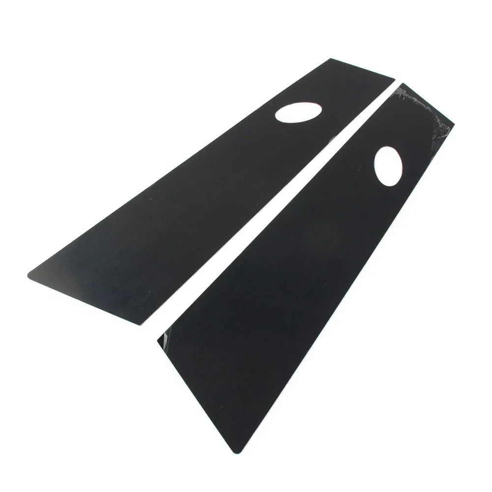 Bright Black Door Window Pillar Post Trims for Tesla Model 3 (2017-2022)