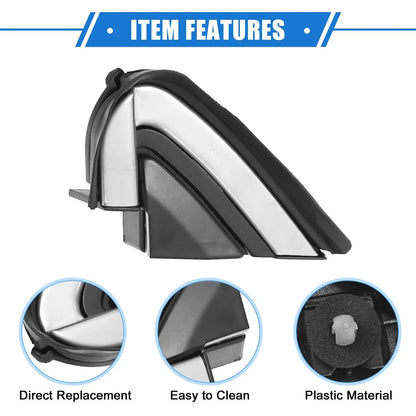2 x Left Right Mirror Corner Triangle Fender Covers for Honda CR-V (2007-2011)