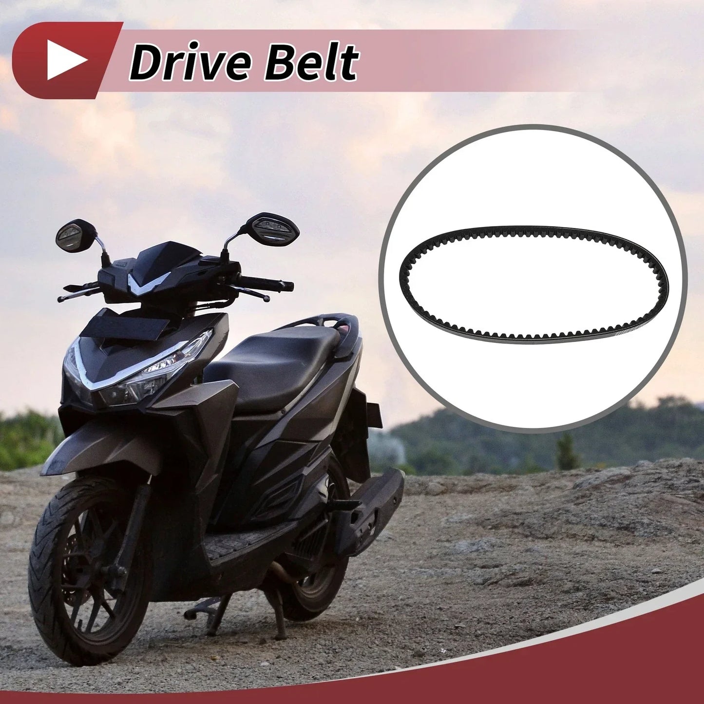 Drive Belt V-Belt for Honda CH125 Spacy (1984)