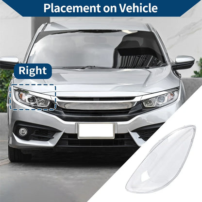 Car Front Right Headlight Lens Cover for Mercedes-Benz Viano (2003-2014)
