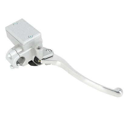 Silver Tone Motorcycle Brake Master Cylinder Pump Lever for Honda CBT125