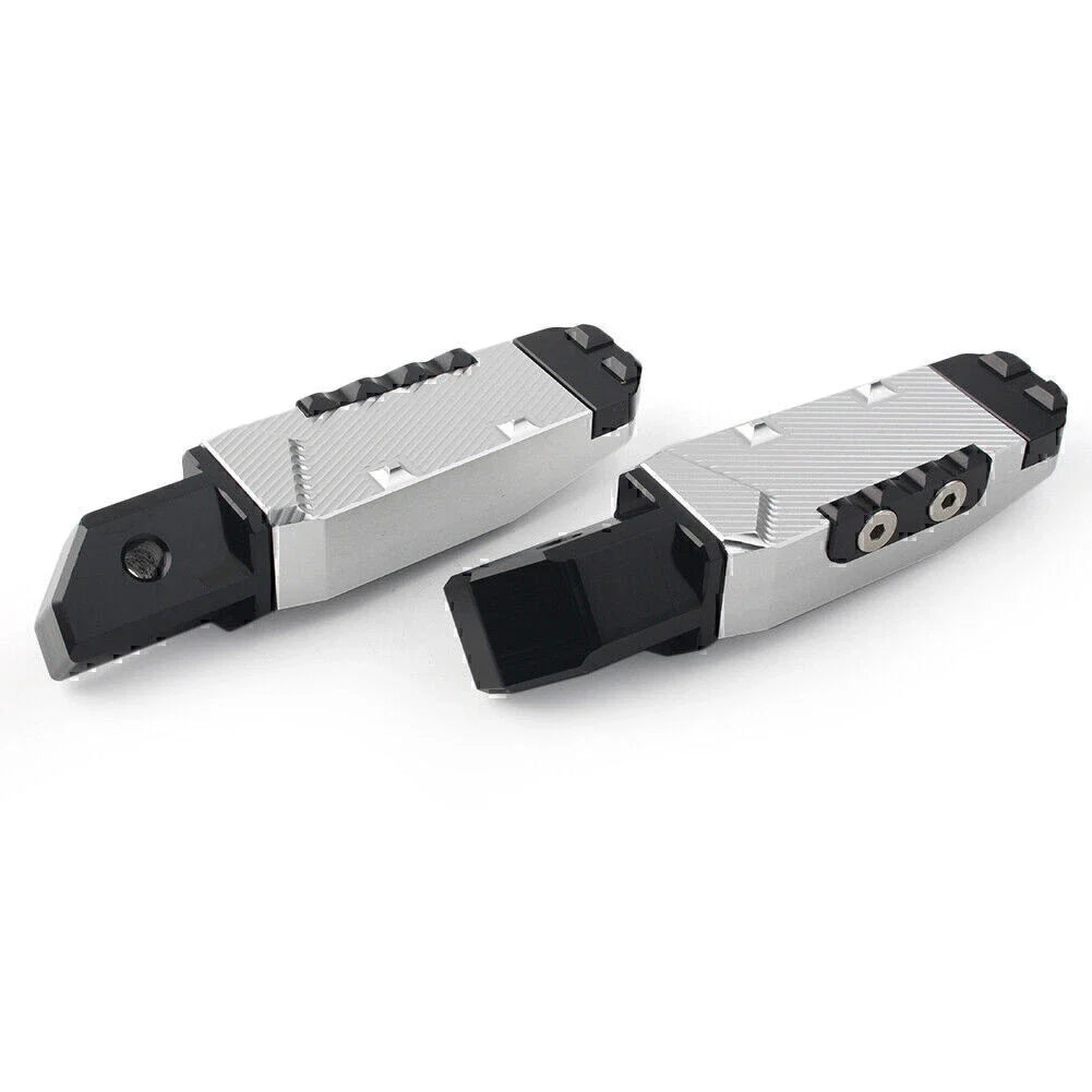 Silver Rear Passenger Foot Pegs for Honda CBR600RR CBR600 F4 F4i (2003-2012)